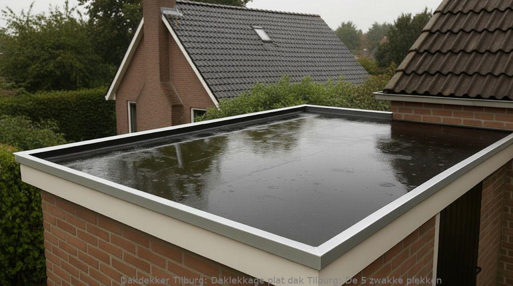 Daklekkage Plat Dak Tilburg